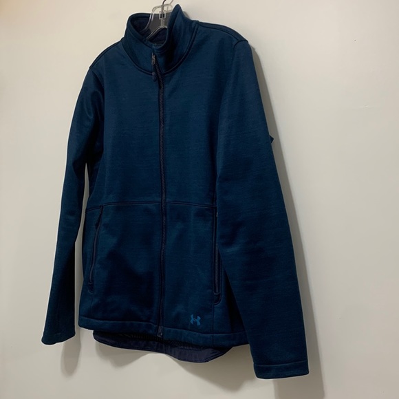 Under Armour Blue ColdGear Infrared Jacket - Picture 9 of 9